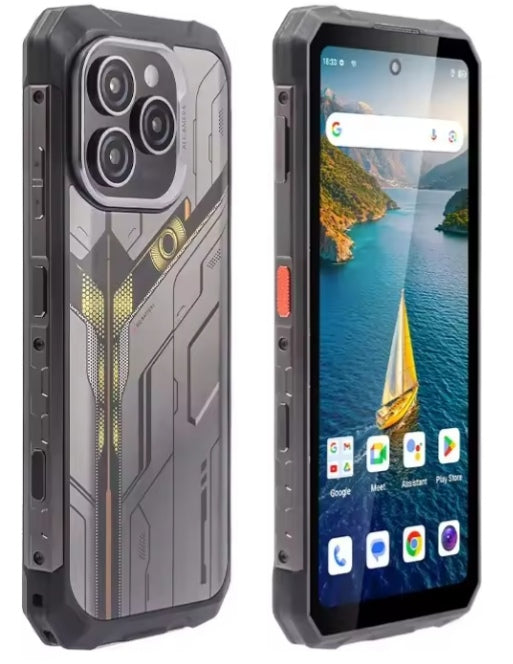 UNIWA S17 6.7inch 4G Rugged Android 6GB+128GB Smartphone (Golden) smp