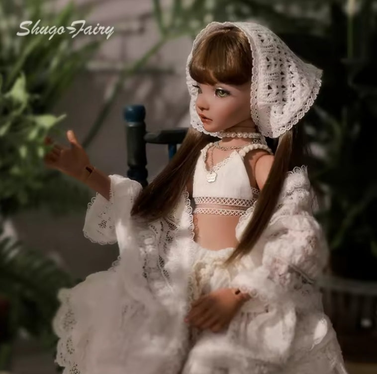 Shuga Fairy : Roze B BJD Forest Girl Doll, Fullset. dll tys