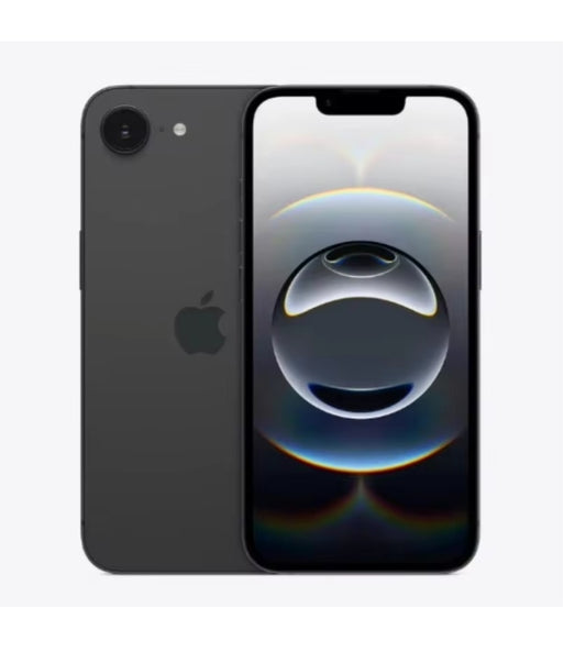 Apple iPhone 16e 5G Smartphone Global Version Facial Recognition/Unlock Function Dustproof Water & Scratch Resistant HD Screen Super/Fast Charging (1 SIM + 1 eSIM ROM 128GB) (Black) Smartphone smp