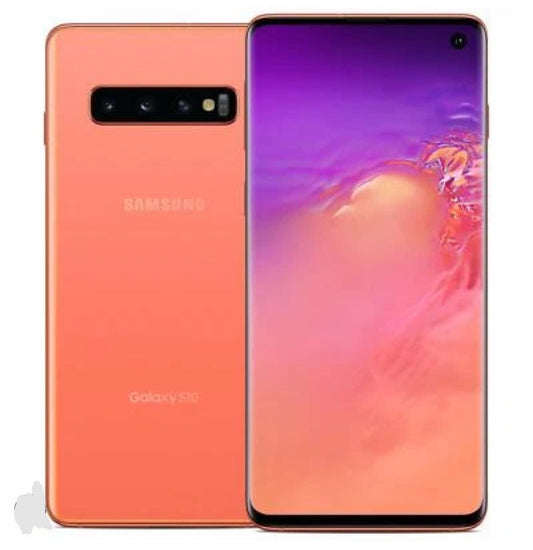 Samsung Galaxy S10e Global Version Smartphone Facial Recognition & Fingerprint Unlock Function Dust Water & Scratch Resistant HD Screen Super/Fast Charging (Model: G970F) Full Set (Flamingo Pink) Smartphone smp
