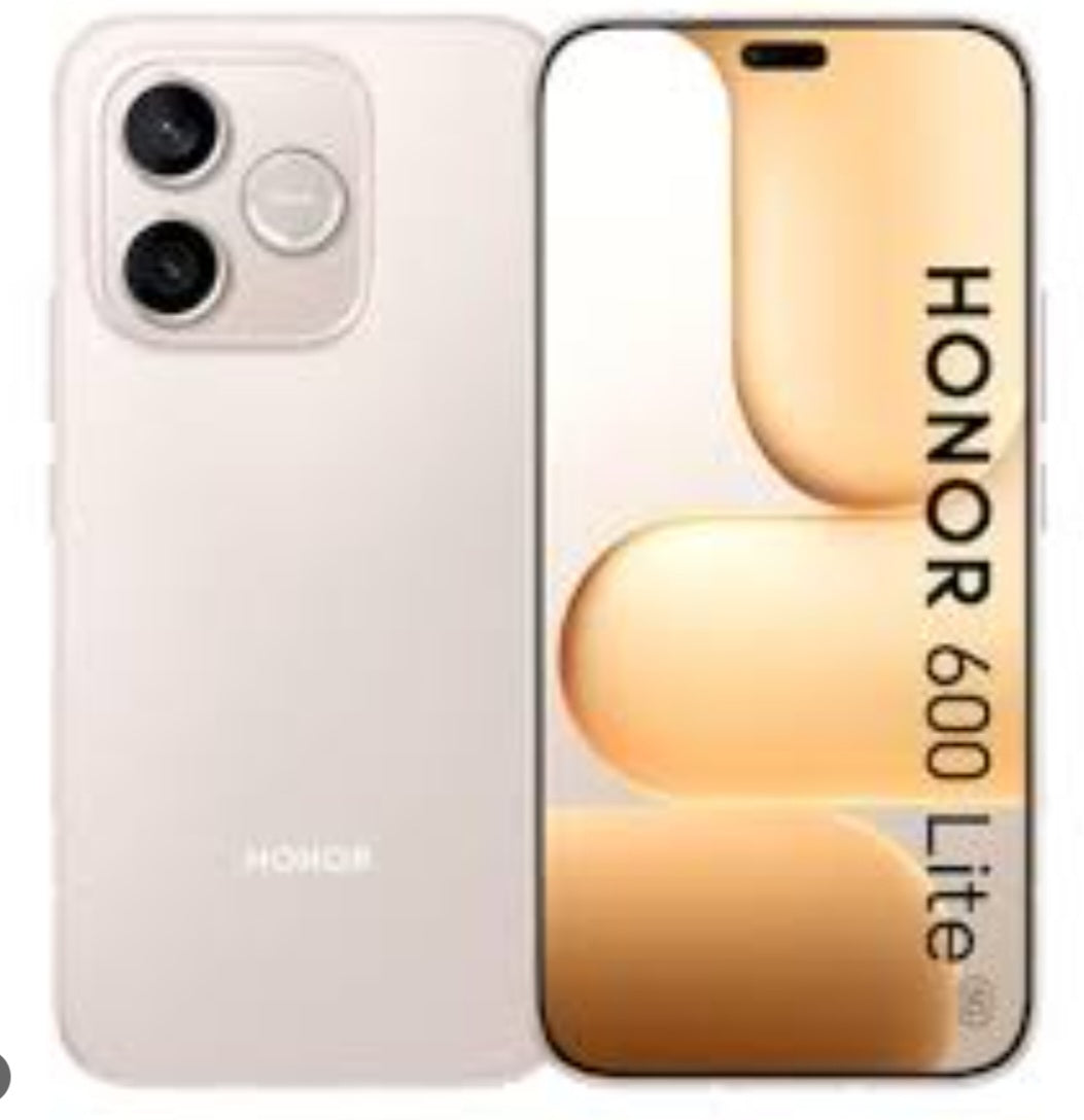 Honor 600 Lite UK Version Gold Smartphone Dust Water & Scratch Resistant HD Screen Super/Fast Charging Smartphone (RAM 8GB+256GB ROM). smp