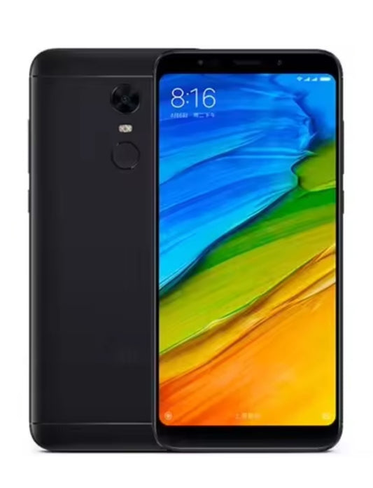 Xiaomi Redmi 5 Plus 4G Global Version Black Smartphone Facial Recognition & Fingerprint Unlock Function Dust Water & Scratch Resistant HD Screen Super/Fast Charging (RAM 3GB+32GB ROM) Smartphone + FREE Gift. smp