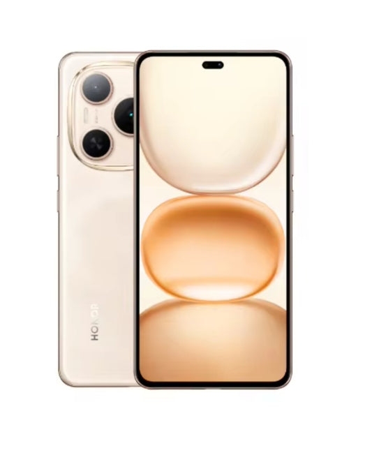 Honor Power Chinese Version Gold Smartphone Facial Recognition & Fingerprint Unlock Function Dust Water & Scratch Resistant HD Screen Super/Fast Charging Smartphone (RAM 12GB+256GB ROM) smp