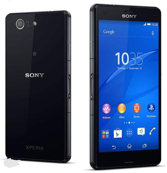Sony Xperia Z3 Compact 4G Waterproof Dustproof Scratchproof Smartphone Global Version HD Screen Super/Fast Charging (Full Set) (Black) Smartphone smp