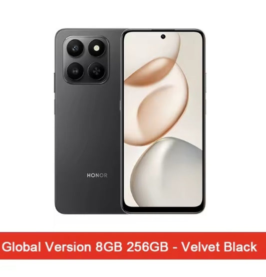 Honor 400 Smart 5G Global Version Velvet Black Smartphone Facial Recognition & Fingerprint Unlock Function Dust Water & Scratch Resistant HD Screen Super/Fast Charging (RAM 8GB+256GB ROM) Smartphone smp