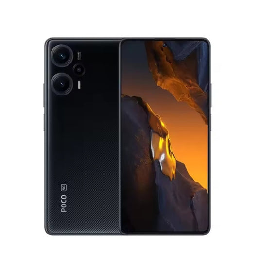 Xiaomi Poco F5 5G Global Version Black Smartphone Facial Recognition & Fingerprint Unlock Function Dust Water & Scratch Resistant HD Screen Super/Fast Charging (RAM 8GB+256GB ROM) Smartphone. smp