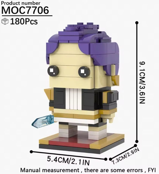 Mooxi KPop Demon Hunters Building Blocks Set Toys tys bbs