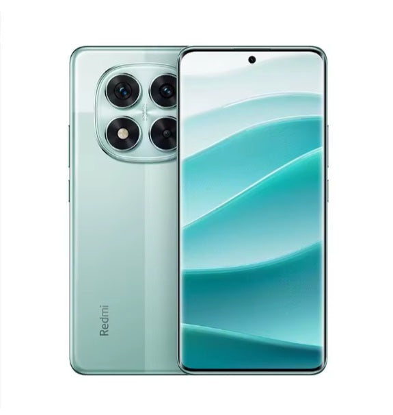 Xiaomi Redmi Note 14 Pro 5G Global Version Cyan Smartphone Facial Recognition & Fingerprint Unlock Function Dust Water & Scratch Resistant HD Screen Super/Fast Charging Smartphone (RAM 12GB+512GB ROM) smp