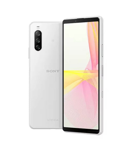 Sony Xperia 10 III 5G Dustproof Water Resistant Smartphone Global Version HD Screen Super/Fast Charging (Japan Simple Set) (WHITE) Smartphone smp