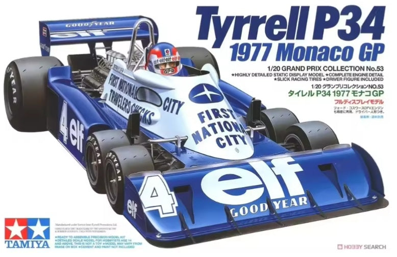 Tyrell Racing Car Building Blocks Set Toys tys bbs crs