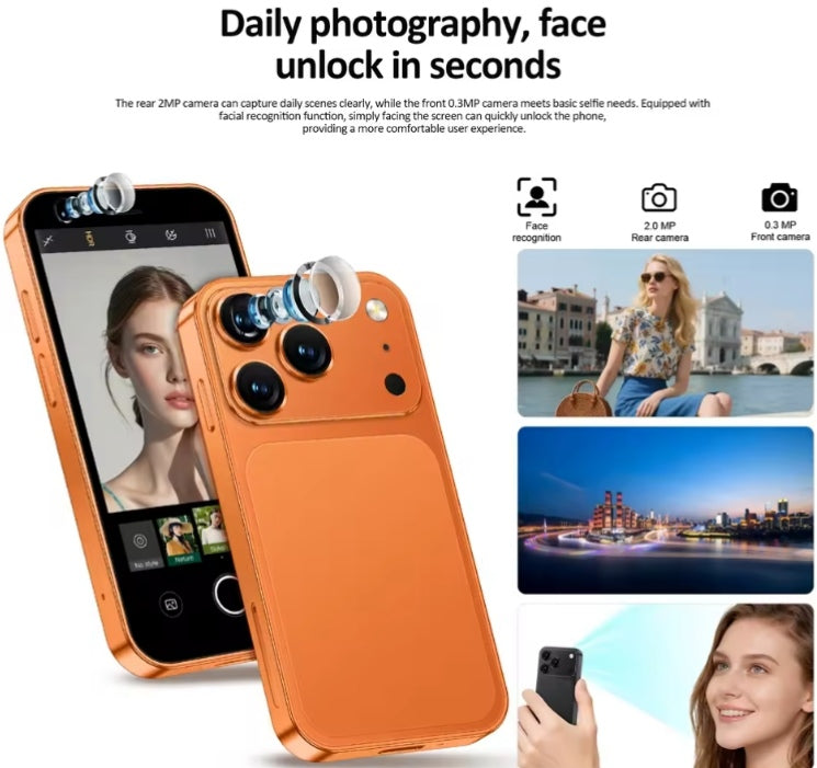 SERVO 18SE Mini Android 3G Smartphone Face Unlock Function RAM 2GB+16GB ROM (Black) Smartphone smp