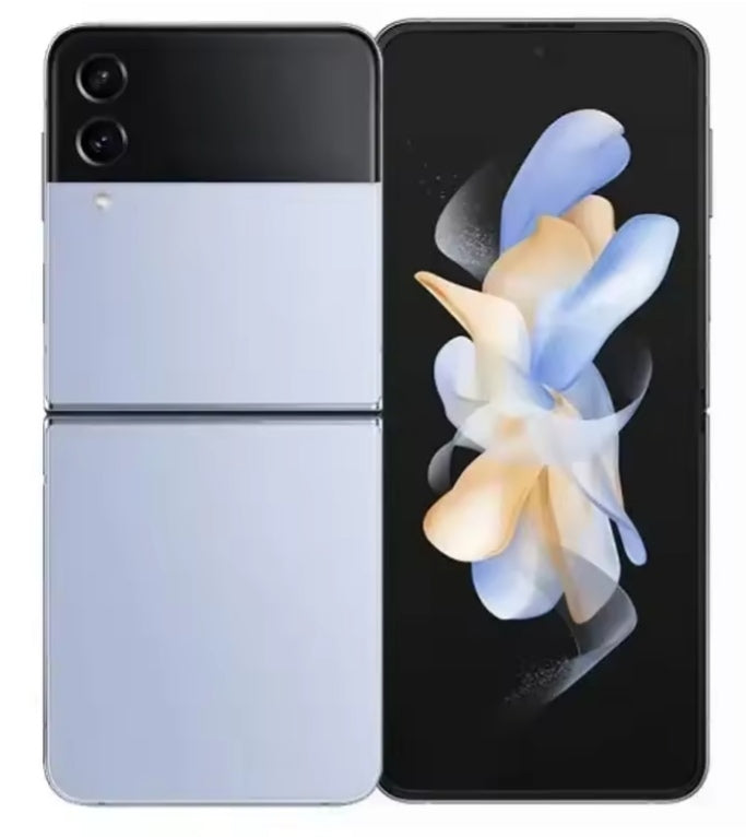 Samsung Galaxy Z Flip4 5G Snapdragon 8 Smartphone RAM 8GB+256GB ROM (Blue) Smartphone smp