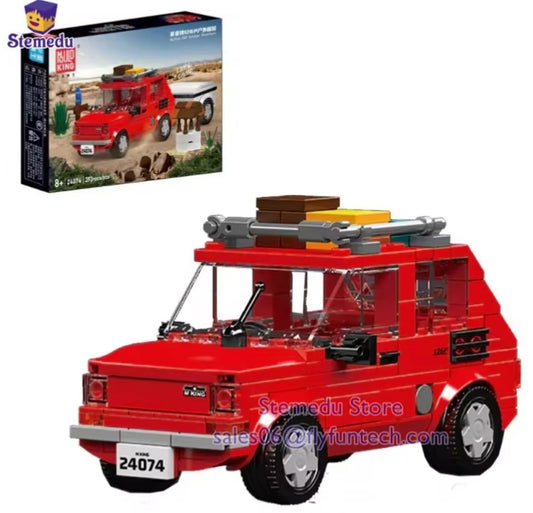 Outdoor Adventure Mini car Building Blocks Set Toys tys bbs crs