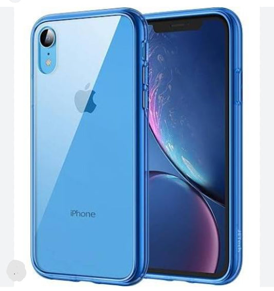 Apple iPhone XR Smartphone Facial Recognition Function Dust Water & Scratch Resistant HD Screen Super/Fast Charging (128GB ROM) (Blue) Smartphone + FREE Earphones. smp