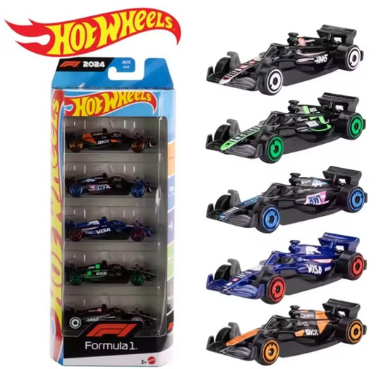 Hot Wheels JGF58 F1 Racing Cars 5 Pack Set tys crs
