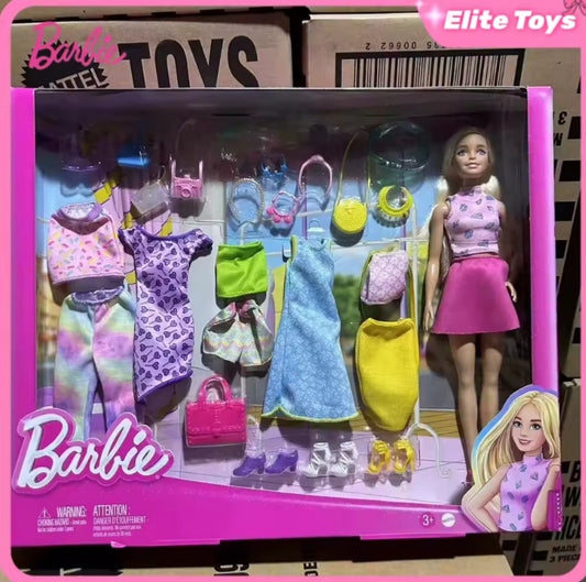 Barbie Doll Fashion Mix & Match Wardrobe Styling dll tys