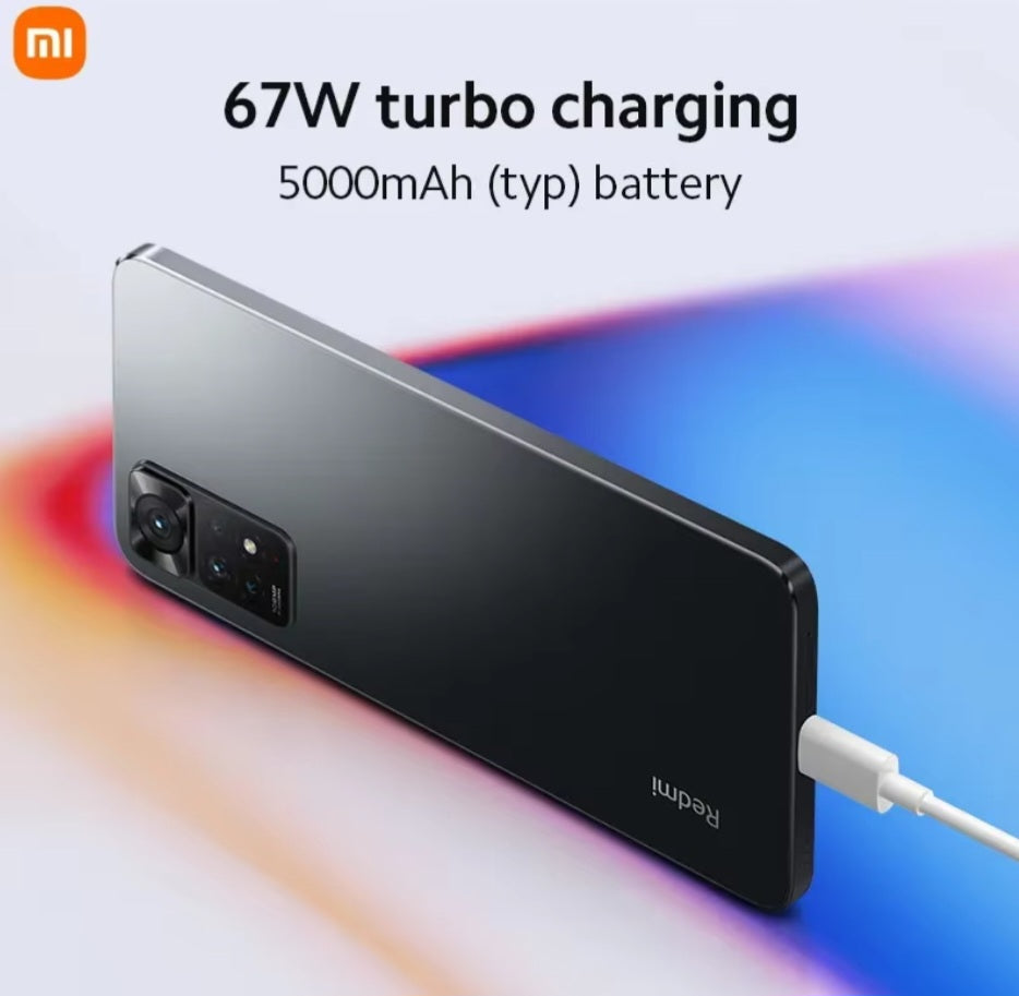 Xiaomi Redmi Note 11 Pro 5G Global Version Sky Blue Smartphone Dust Water & Scratch Resistant HD Screen Super/Fast Charging Smartphone (RAM 8GB+256GB ROM)+ FREE Gift. smp