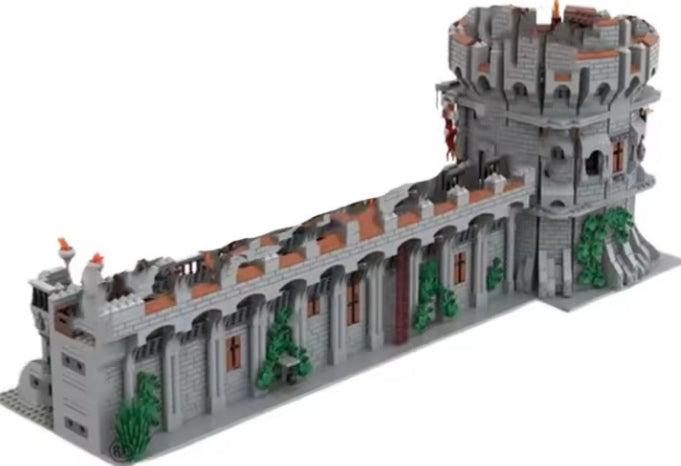 Ornamental Castle Building Blocks Set Toys tys bbs