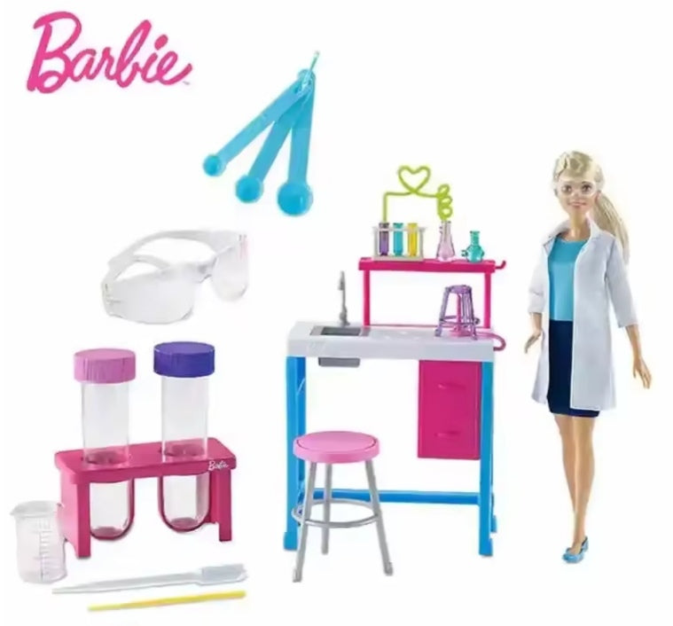 Barbie Doll Chemistry Playset dll tys
