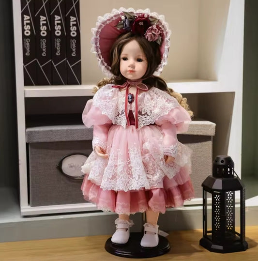 Cloveray Original Victorian Style Ceramic Doll dll tys