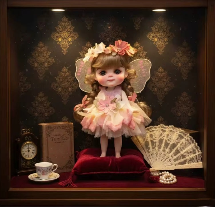 Cloveray 10inch Full Body Fairy Ceramic Doll tys dll