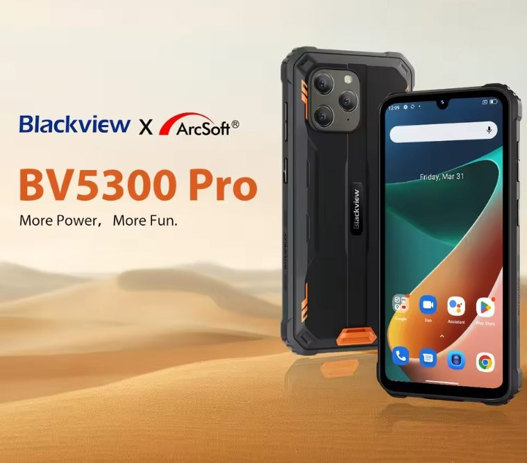 Blackview BV5300 Pro HD Android 12 Waterproof Dustproof Rugged (Green) Smartphone smp