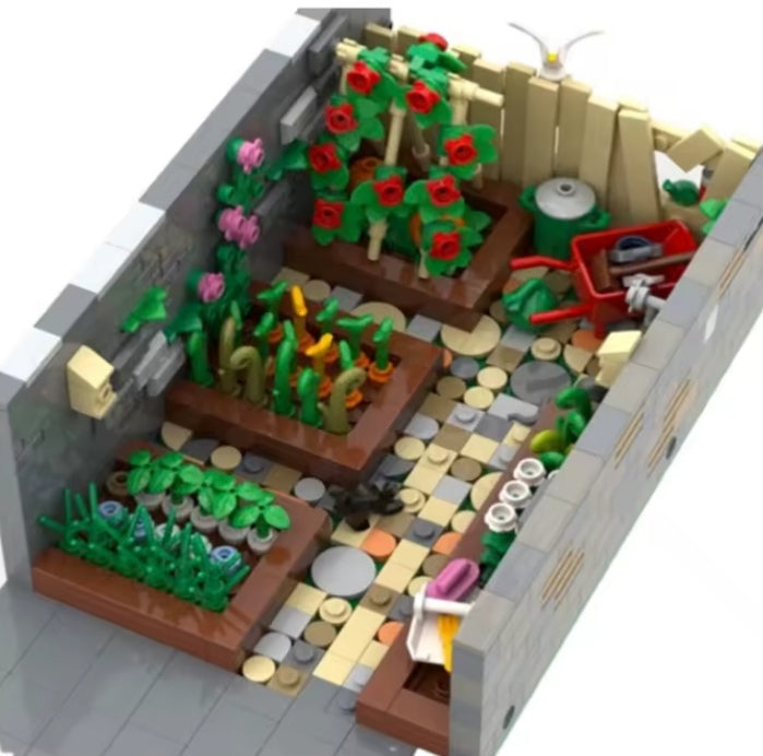 Educational Toy Farm Vegetables Garden Building Blocks Set Toys tys bbs