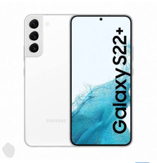 Samsung Galaxy S22 Plus 5G Smartphone Facial Recognition & Fingerprint Unlock Function Dust Water & Scratch Resistant HD Screen Super/Fast Charging (RAM 8GB+128GB ROM) (White) Smartphone smp