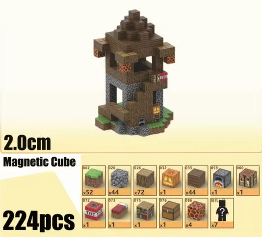 Children's Early Learning Portable Magnetic Building Blocks Set Toys tys edc bbs