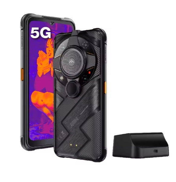 AGM G2 Guardian 5G Rugged Global Version Smartphone Facial Recognition & Fingerprint Unlock Function Dust Water & Scratch Resistant HD Screen Super/Fast Charging Smartphone smp