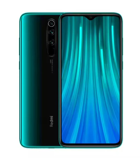 Xiaomi Redmi Note 8/Note 8 Pro Global Version Green Smartphone Facial Recognition & Fingerprint Unlock Function Dust Water & Scratch Resistant HD Screen Super/Fast Charging (RAM 4GB+64GB ROM) Smartphone + FREE Gift. smp