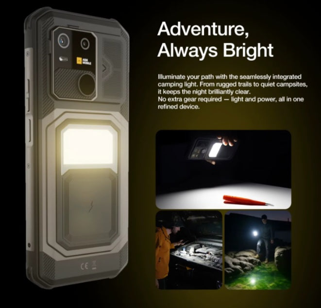 AGM G3 Pro 5G Rugged Global Version Smartphone Facial Recognition & Fingerprint Unlock Function Dust Water & Scratch Resistant HD Screen Super/Fast Charging Smartphone + FREE Buds. smp