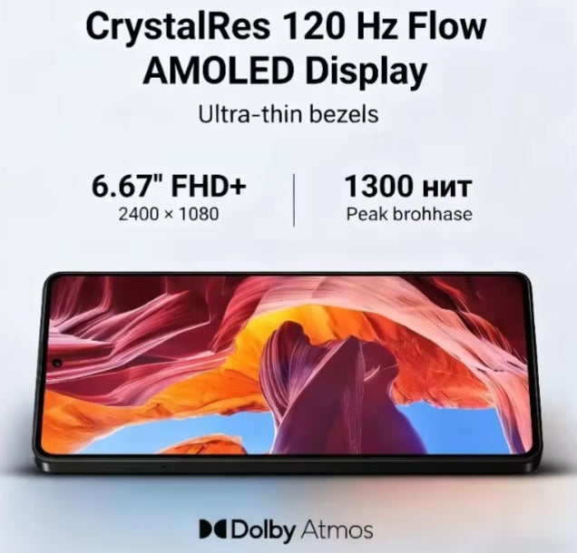 Xiaomi Poco M6 Pro EUR Version Black Smartphone Facial Recognition & Fingerprint Unlock Function Dust Water & Scratch Resistant HD Screen Super/Fast Charging Smartphone. smp