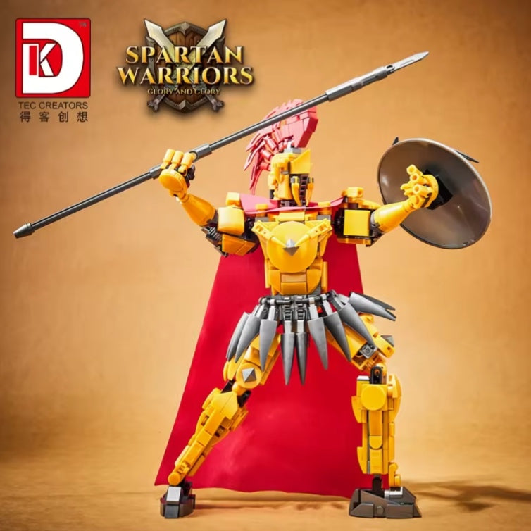 Deke Creative Warrior Building Blocks Set Toys tys bbs