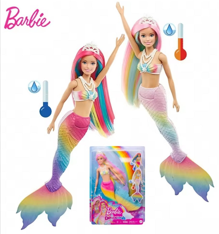 New Barbie Mermaid Doll Pink Fantasy Ocean Princess dll tys