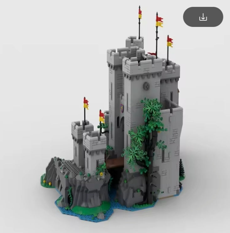 Medieval Castle Building Blocks Set Toys tys bbs