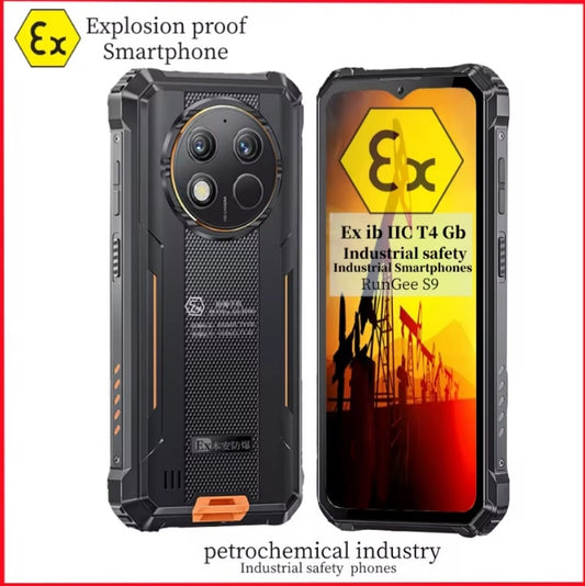 Explosion Proof Rungee S9 Zello RAM 4GB ROM 128GB Smartphone smp