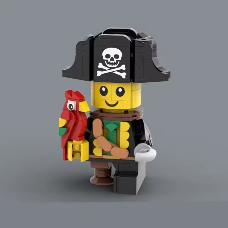 Pirate Baby Building Blocks Set Toys tys bbs