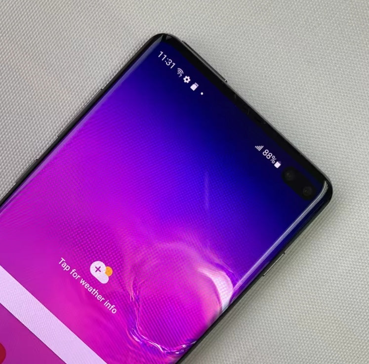 Samsung Galaxy S10 Plus 4G Global Version Smartphone Facial Recognition & Fingerprint Unlock Function Dust Water & Scratch Resistant HD Screen Super/Fast Charging (6 Colors To Choose From) smp