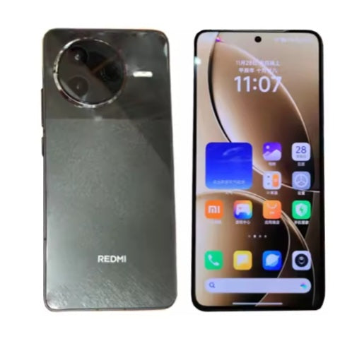 Xiaomi Redmi K80 5G Chinese Version Black Smartphone Facial Recognition & Fingerprint Unlock Function Dust Water & Scratch Resistant HD Screen Super/Fast Charging (RAM 16GB+512GB ROM) Smartphone. smp