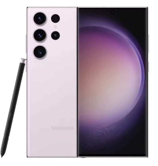 Samsung Galaxy S23 Ultra 5G Smartphone US Version Fingerprint Unlock Function 6.8inch Screen RAM 12GB+256GB ROM (Purple) Smartphone smp