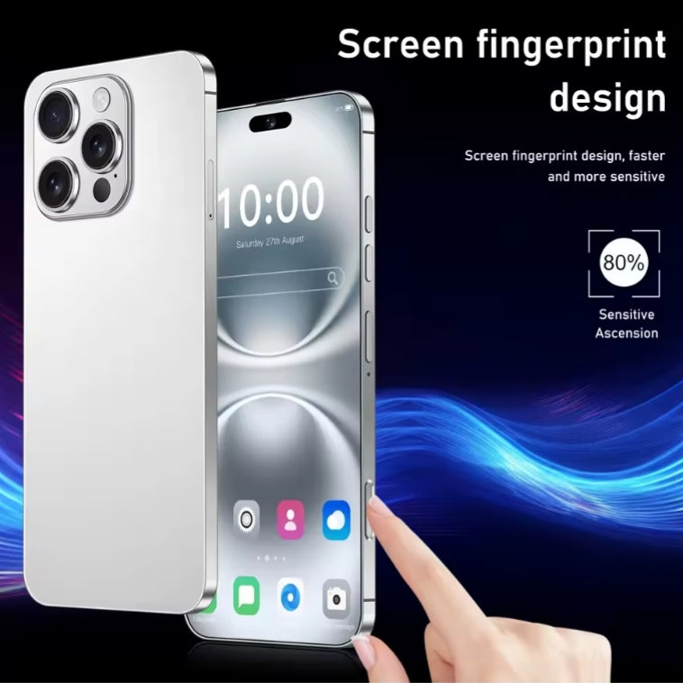 XS 16 Pro+ 22GB+2TB 7.3inch HD 4G 5G Android (White) Smartphone smp