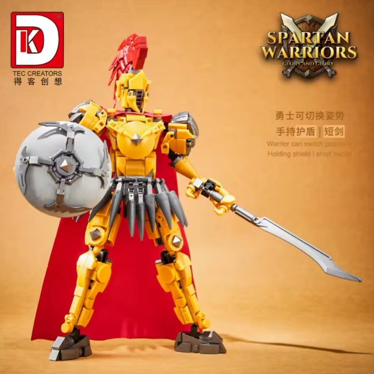 Deke Creative Warrior Building Blocks Set Toys tys bbs