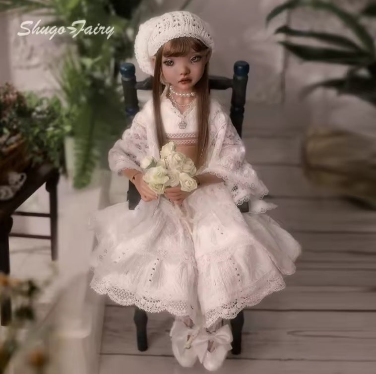 Shuga Fairy : Roze B BJD Forest Girl Doll, Fullset. dll tys