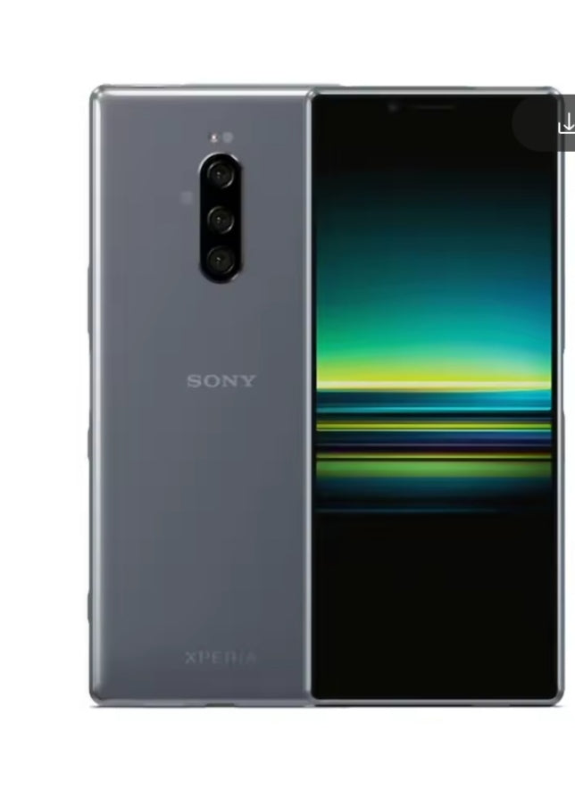Sony Xperia 1 Smartphone Water Resistant Dustproof HD Screen Super/Fast Charging Japan Version (Grey) Smartphone smp