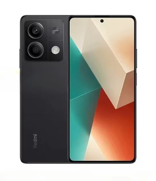 Xiaomi Redmi Note 13 5G Global Version Black Smartphone Facial Recognition & Fingerprint Unlock Function Dust Water & Scratch Resistant HD Screen Super/Fast Charging (RAM 8GB+128GB ROM) Smartphone + FREE Gift. smp