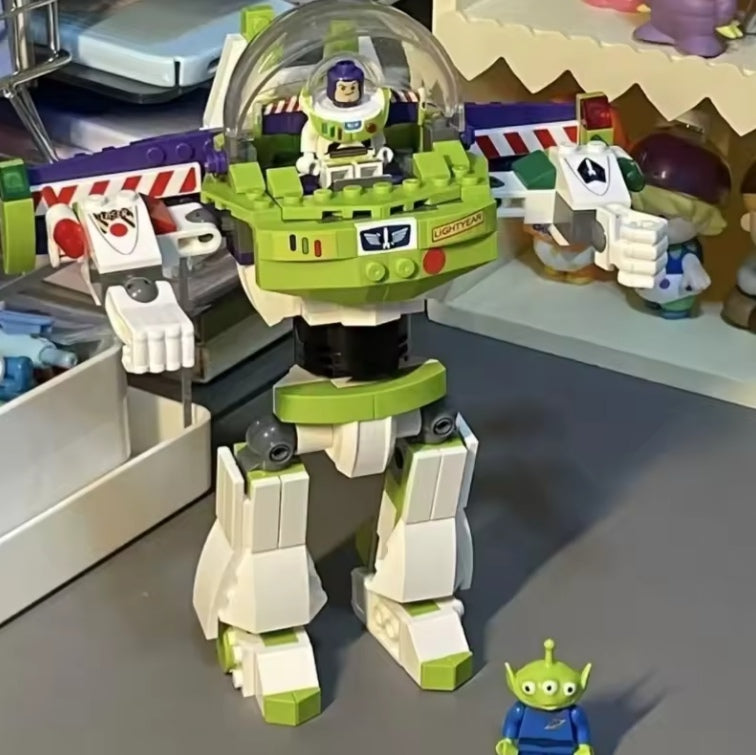 Disney Pixar Buzz Lightyear Building Blocks Set Toys tys bbs dll
