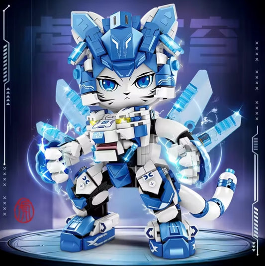 Robotic Tiger Building Blocks Set Toys tys bbs rbt dll