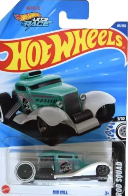 2025 Hot Wheels L J Batch "Mid Mill" Toy Car tys crs