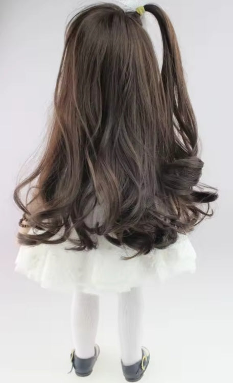 Realistic Silicone American Baby Doll Girl tys dll